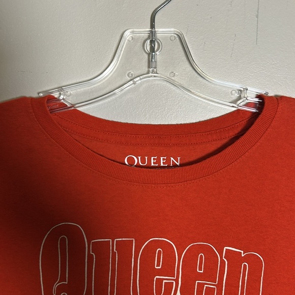QUEEN Band Official Merchandise Tee Shirt Adult Size Medium Orange Graphic Rock - Picture 3 of 9